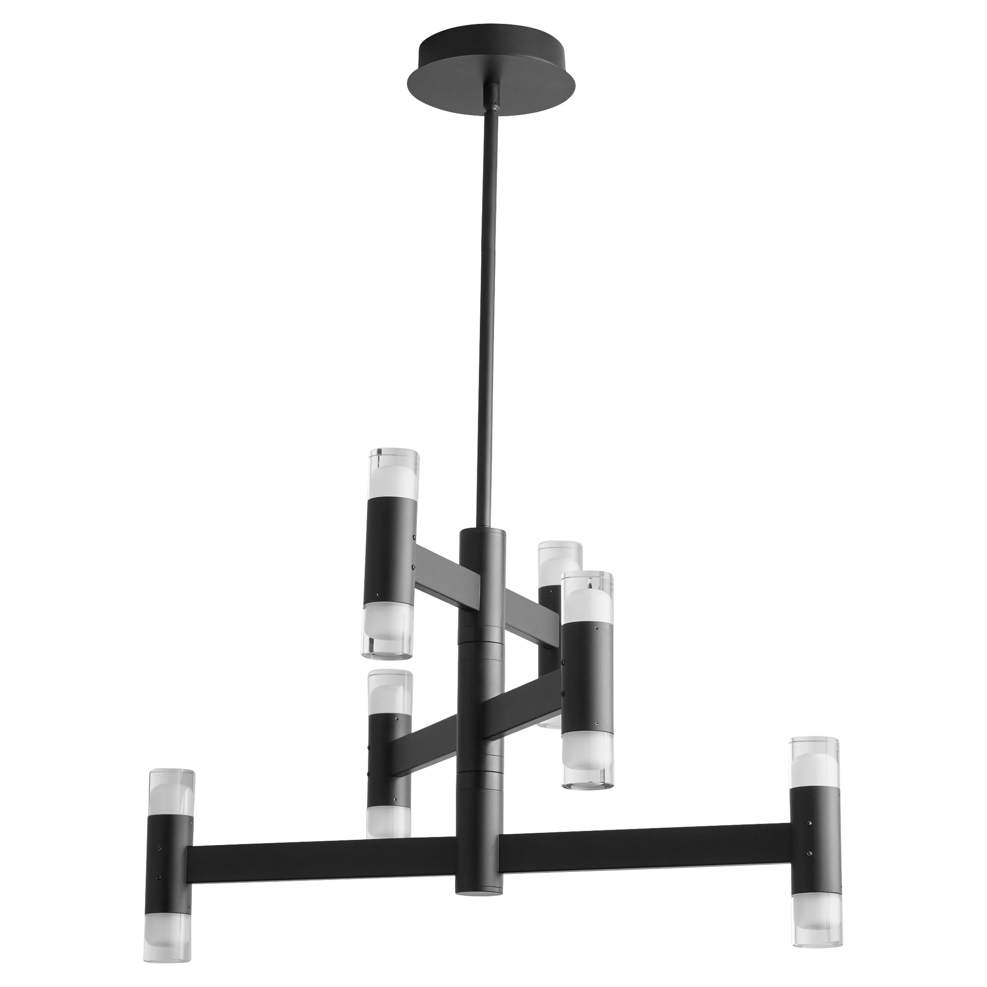 Oxygen Lighting Alarum Chandelier in Black 3-6097-15