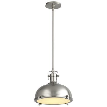 Oxygen Lighting Vida Pendant in Satin Nickel 3-6203-24