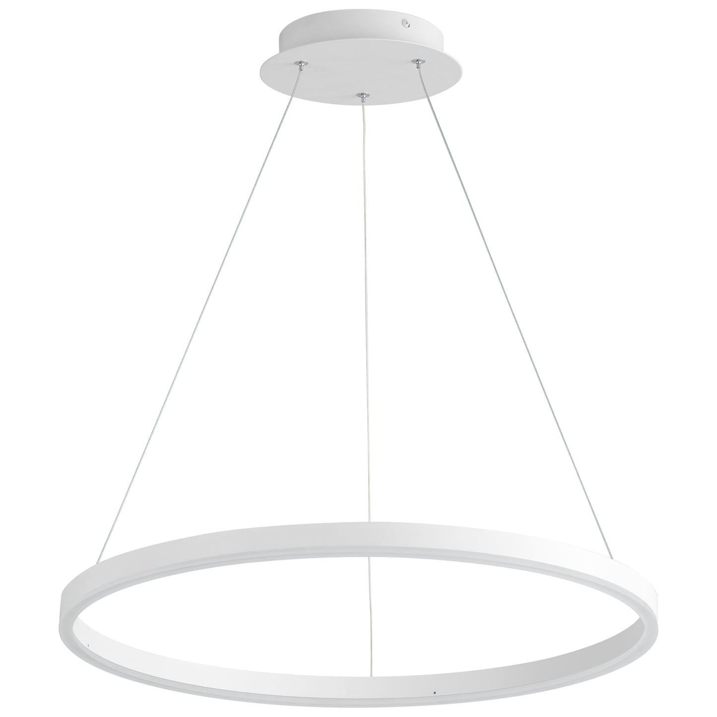 Oxygen Lighting Circulo Pendant in White 3-64-6