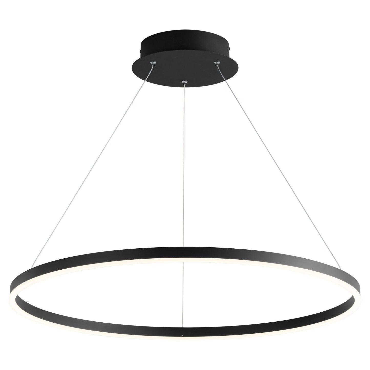 Oxygen Lighting Circulo Pendant in Black 3-65-15