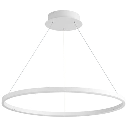 Oxygen Lighting Circulo Pendant in White 3-65-6