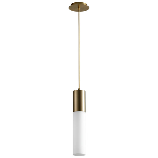 Oxygen Lighting Magnum Pendant in Aged Brass 3-653-140