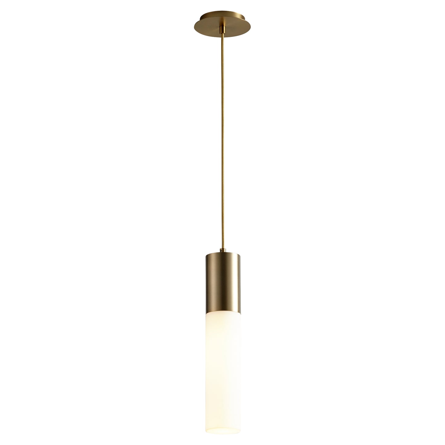 Oxygen Lighting Magnum Pendant in Aged Brass 3-653-140