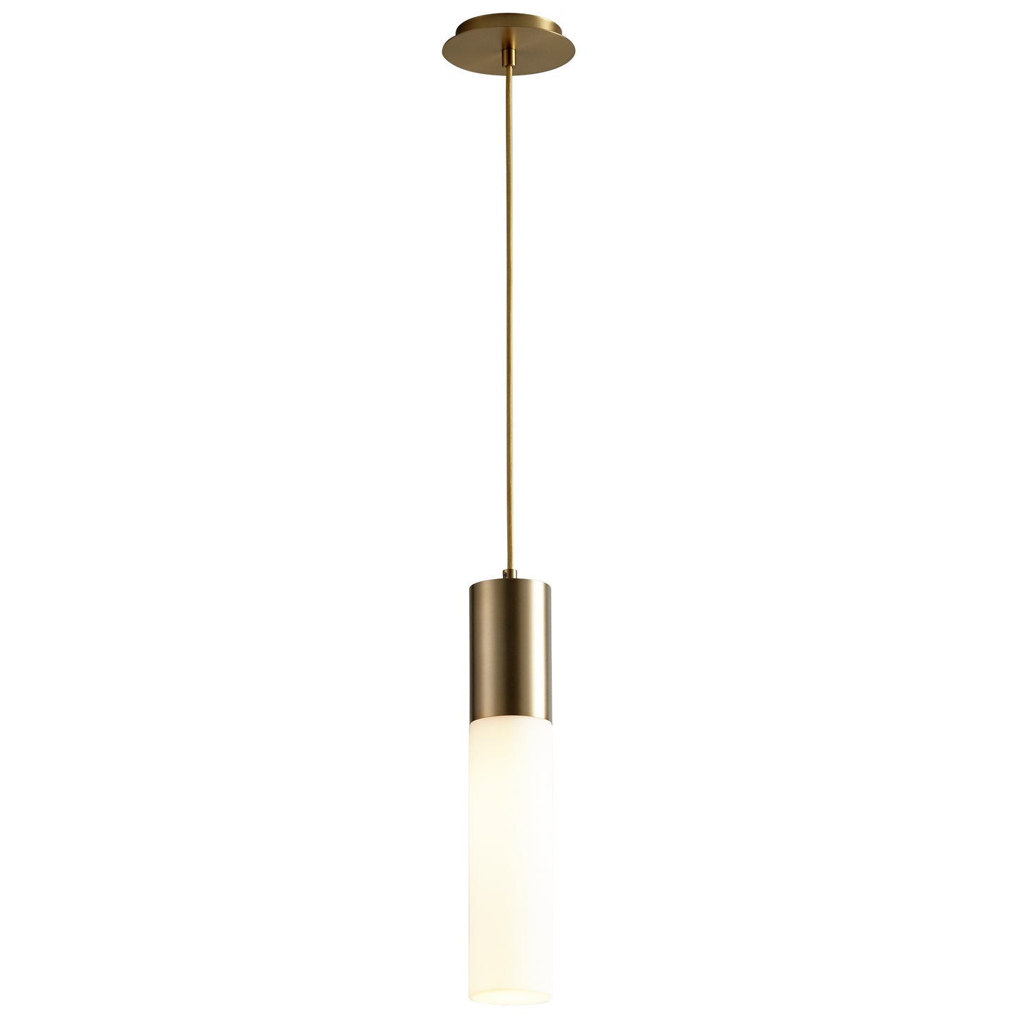 Oxygen Lighting Magnum Pendant in Aged Brass 3-653-140