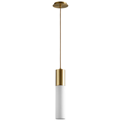 Oxygen Lighting Magnum Pendant in Aged Brass 3-653-40