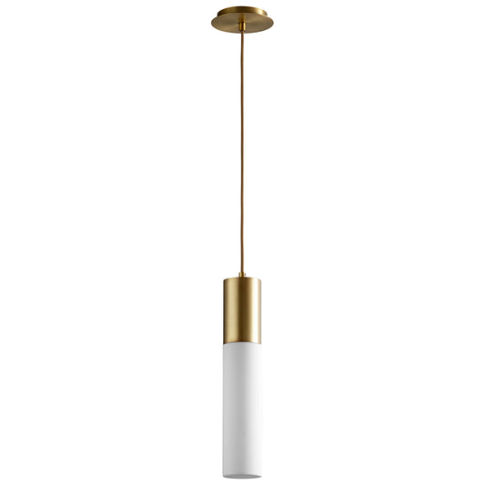 Oxygen Lighting Magnum Pendant in Aged Brass 3-653-40