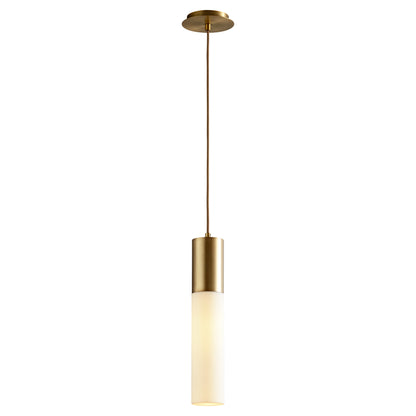 Oxygen Lighting Magnum Pendant in Aged Brass 3-653-40