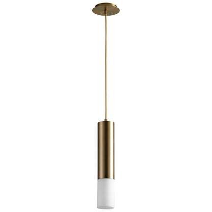 Oxygen Lighting Opus Pendant in Aged Brass 3-654-140