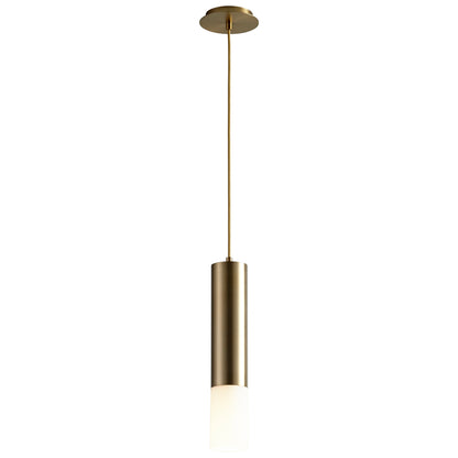 Oxygen Lighting Opus Pendant in Aged Brass 3-654-140