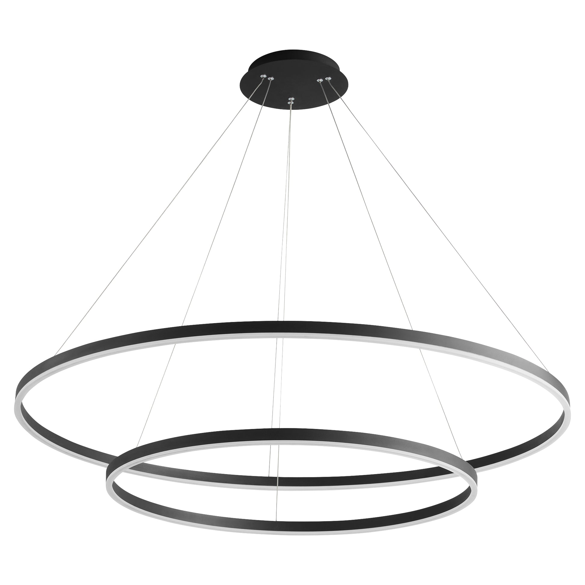 Oxygen Lighting Circulo Pendant in Black 3-6548-15