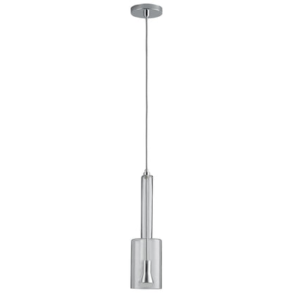 Oxygen Lighting Spindle Pendant in Polished Chrome w/ Clear 3-656-14