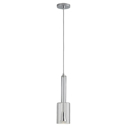 Oxygen Lighting Spindle Pendant in Polished Chrome w/ Clear 3-656-14