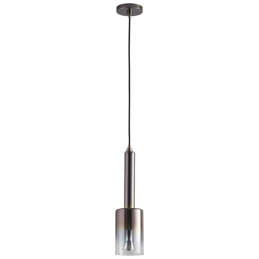 Oxygen Lighting Spindle Pendant in Gunmetal w/ Coffee Ombre 3-656-2018