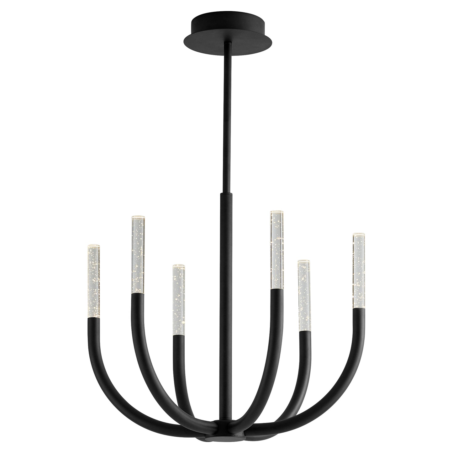 Oxygen Lighting Presto! Chandelier in Black 3-657-15