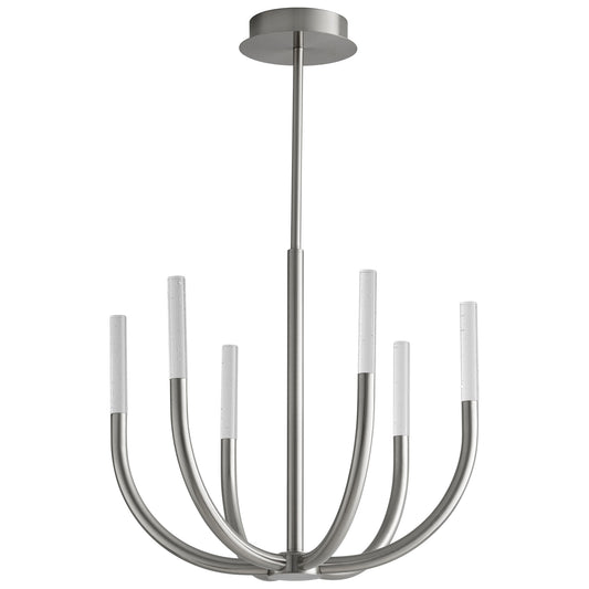 Oxygen Lighting Presto! Chandelier in Satin Nickel 3-657-24