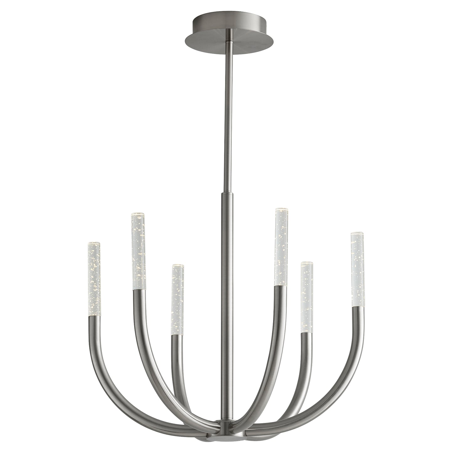 Oxygen Lighting Presto! Chandelier in Satin Nickel 3-657-24