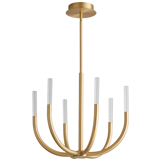 Oxygen Lighting Presto! Chandelier in Aged Brass 3-657-40