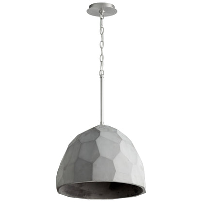 Oxygen Lighting Maria Pendant in Grey w/ Satin Nickel 3-663-1624