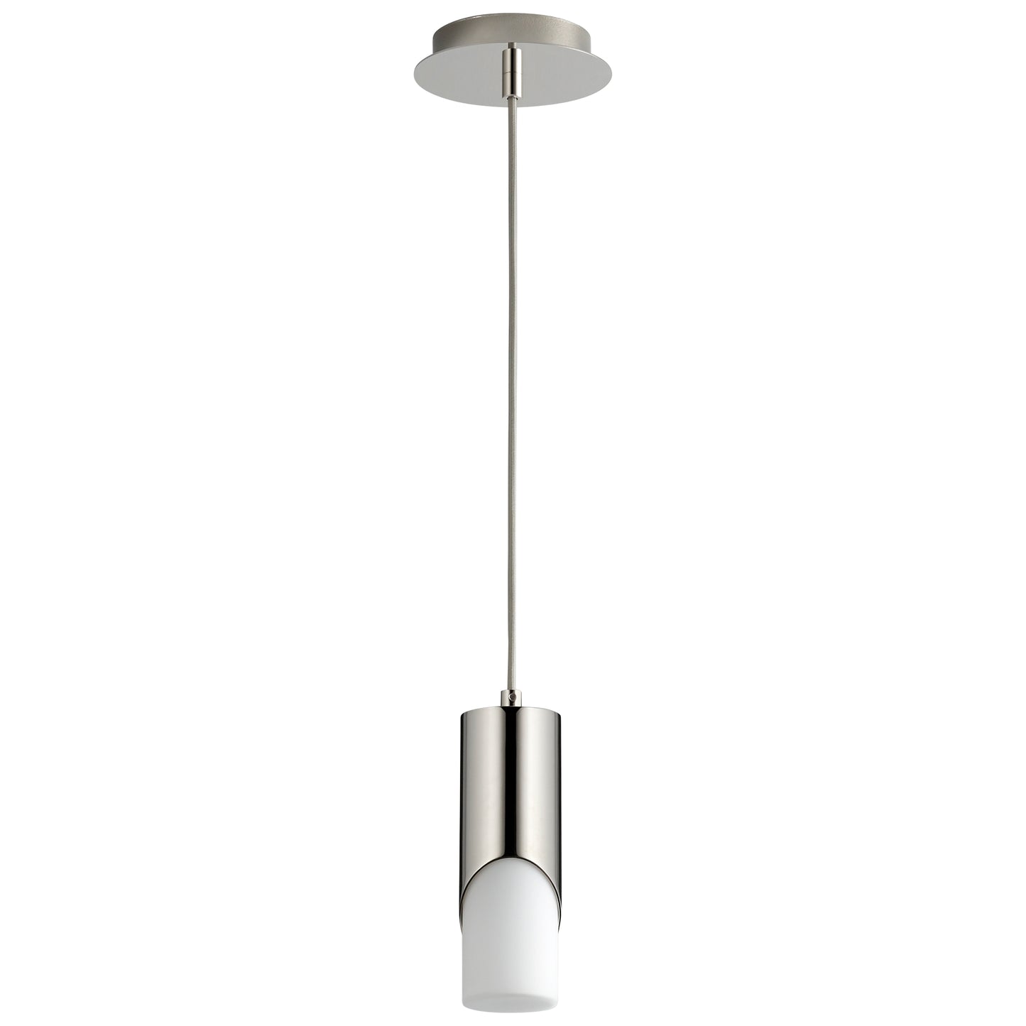 Oxygen Lighting Ellipse Pendant in Polished Nickel 3-667-120