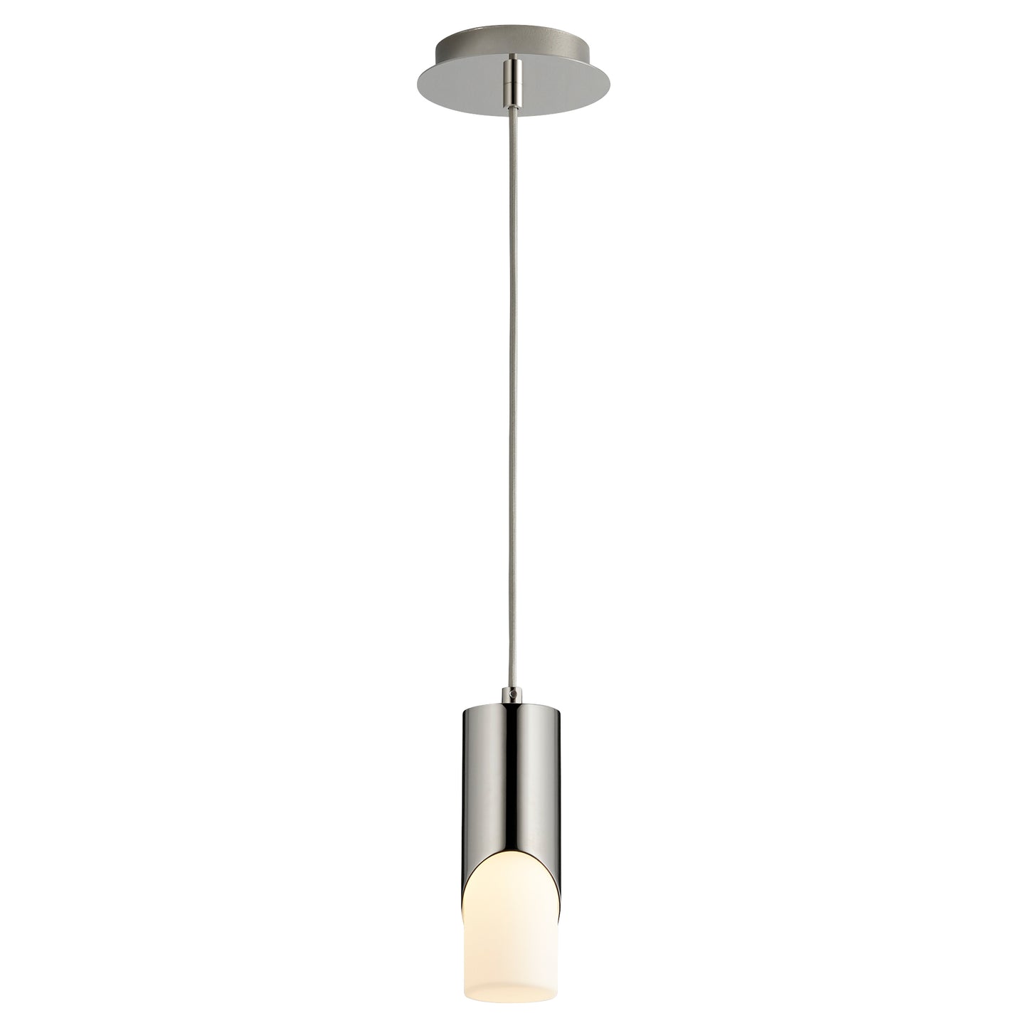 Oxygen Lighting Ellipse Pendant in Polished Nickel 3-667-120