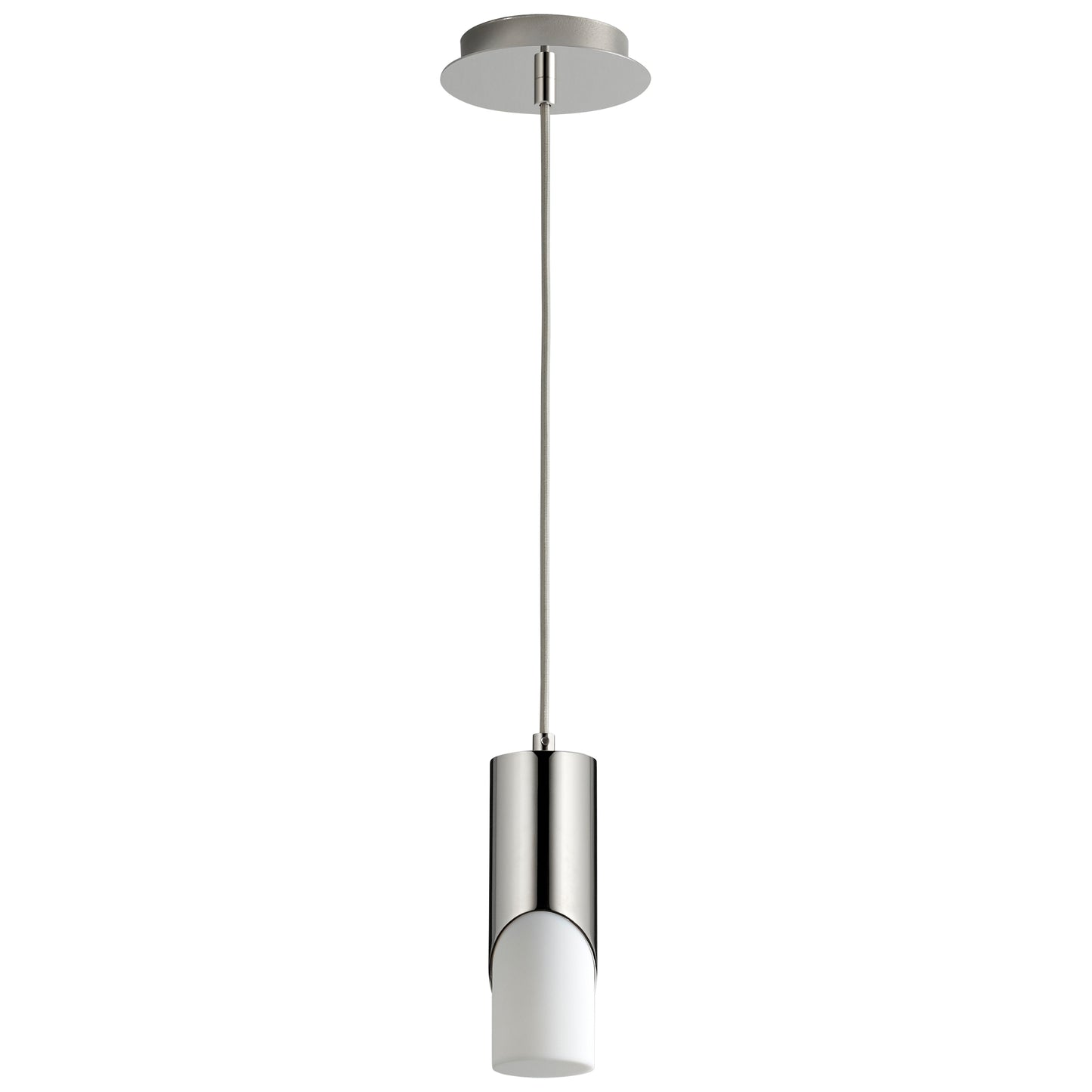 Oxygen Lighting Ellipse Pendant in Polished Nickel 3-667-220