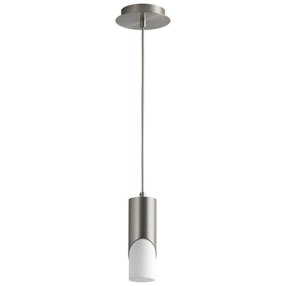 Oxygen Lighting Ellipse Pendant in Satin Nickel 3-667-224