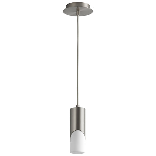 Oxygen Lighting Ellipse Pendant in Satin Nickel 3-667-224