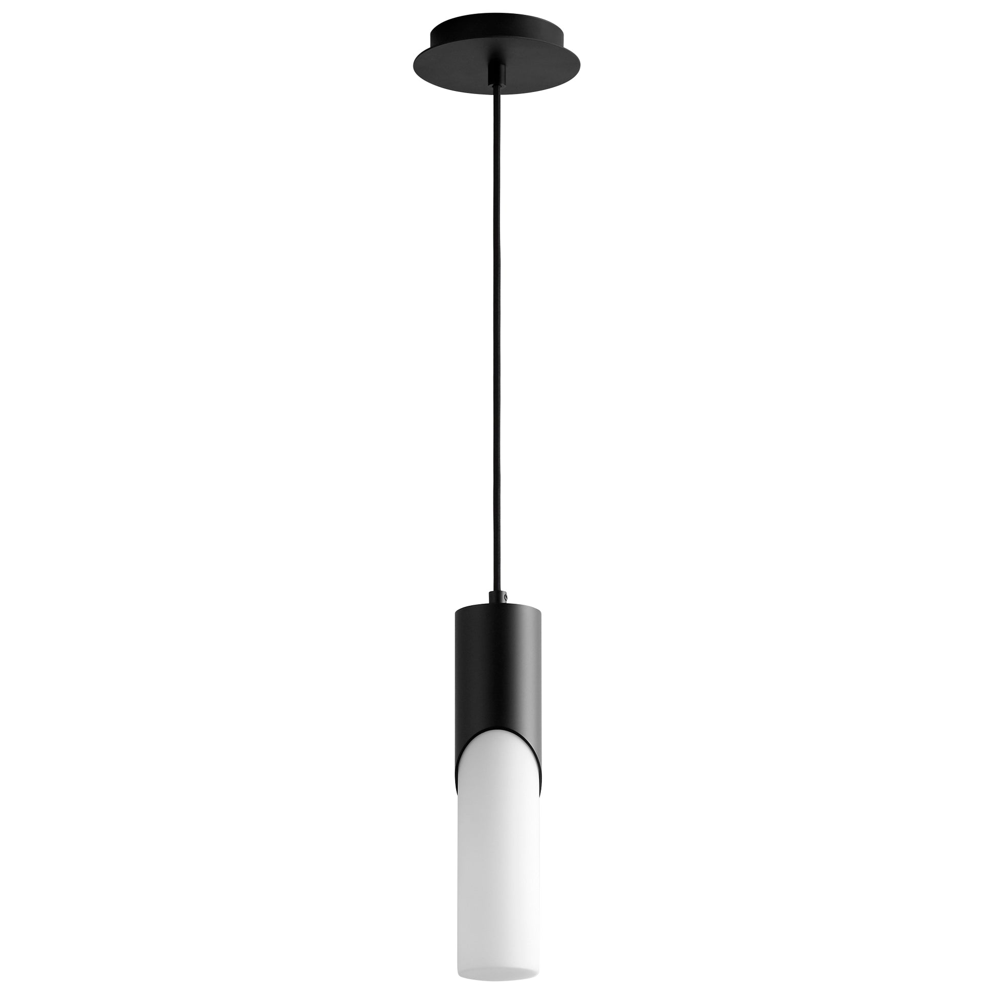 Oxygen Lighting Ellipse Pendant in Black 3-668-115