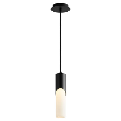 Oxygen Lighting Ellipse Pendant in Black 3-668-115