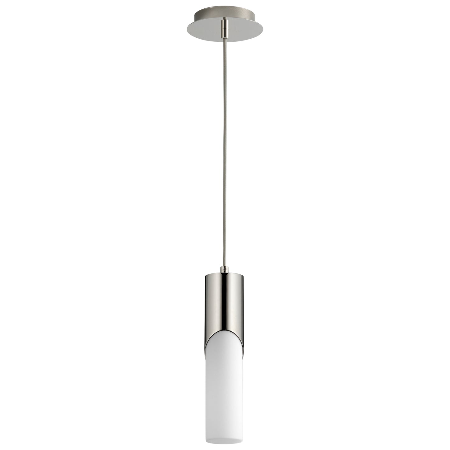 Oxygen Lighting Ellipse Pendant in Polished Nickel 3-668-120