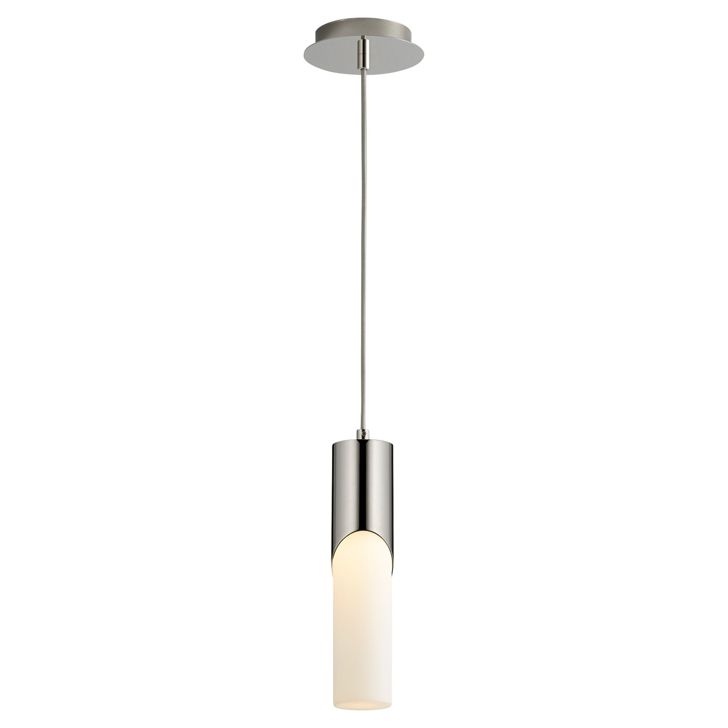 Oxygen Lighting Ellipse Pendant in Polished Nickel 3-668-120