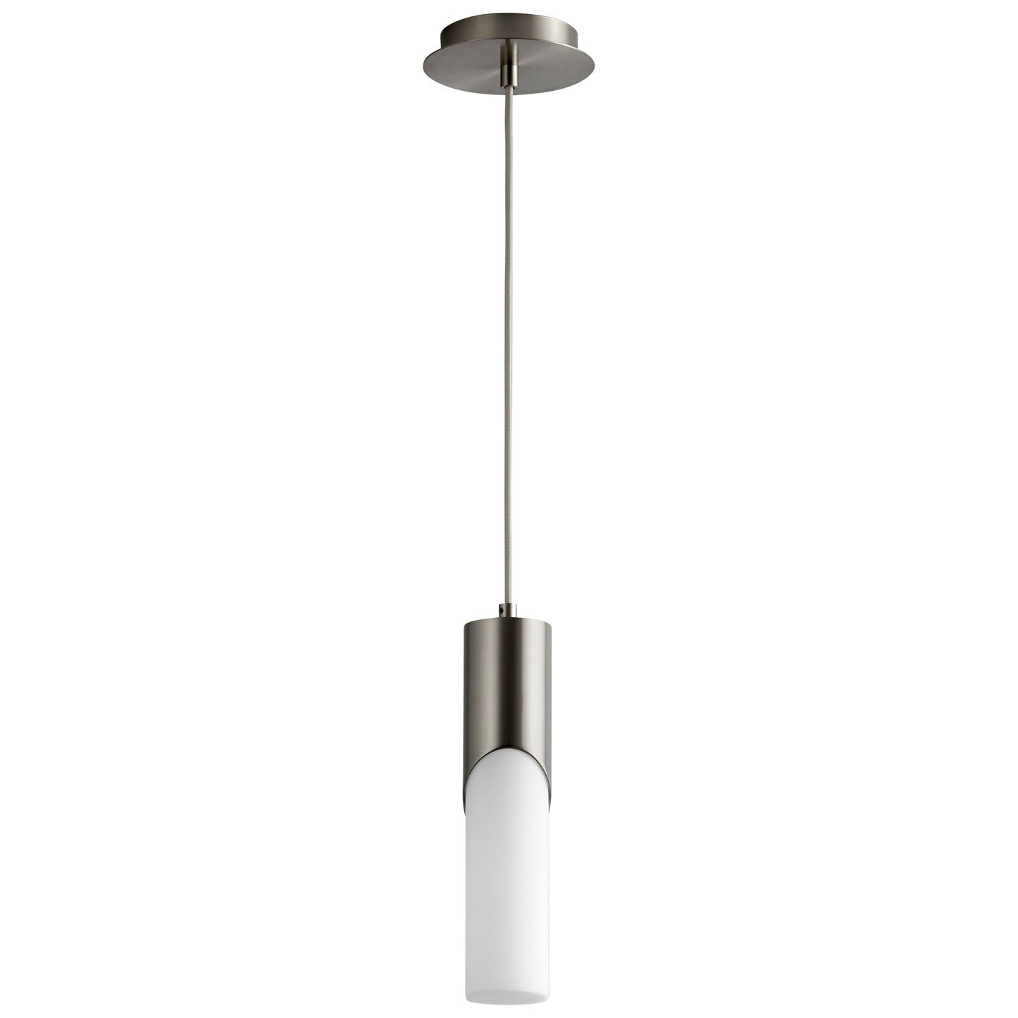 Oxygen Lighting Ellipse Pendant in Satin Nickel 3-668-124