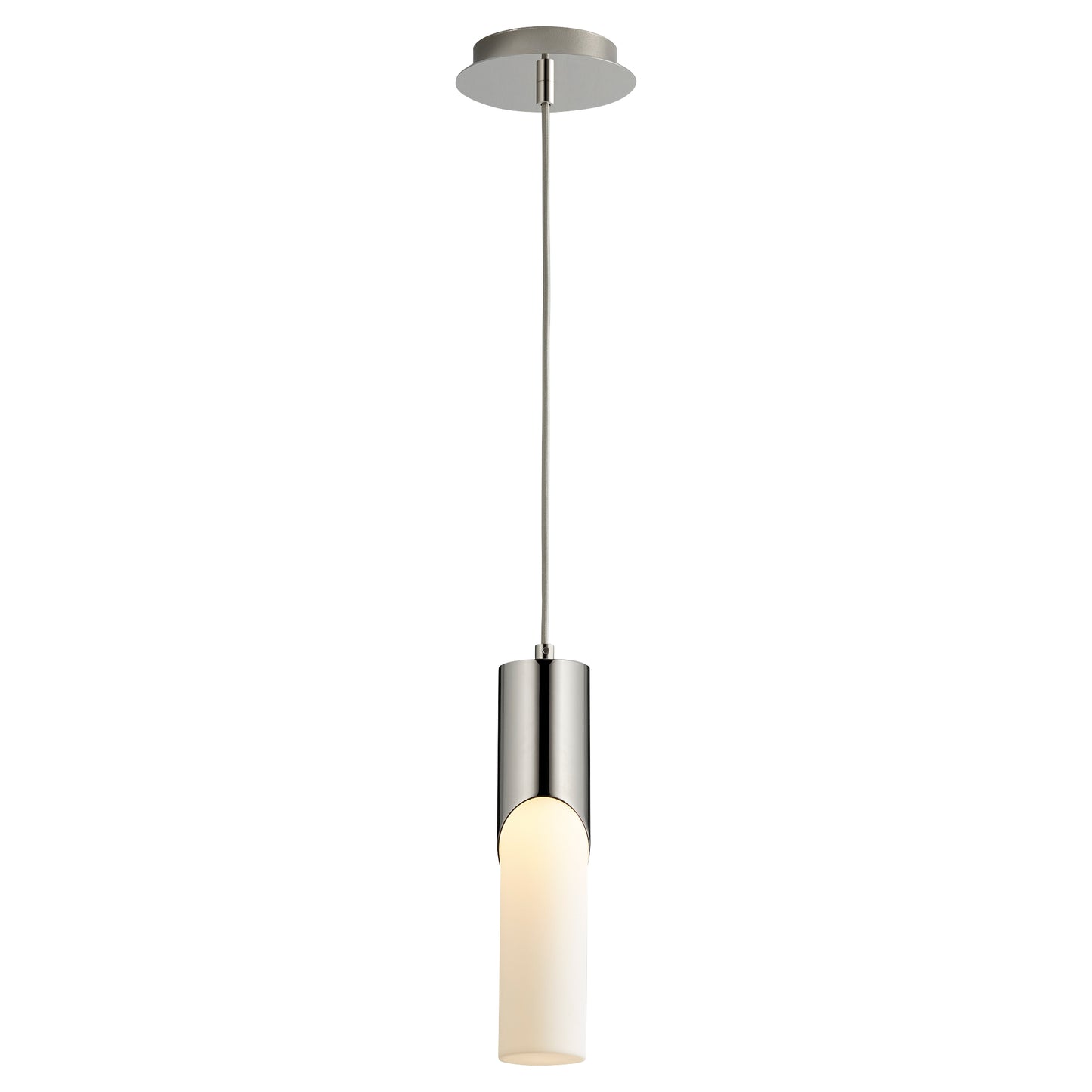 Oxygen Lighting Ellipse Pendant in Polished Nickel 3-668-220