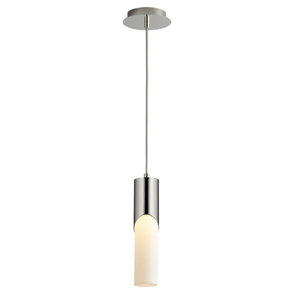 Oxygen Lighting Ellipse Pendant in Polished Nickel 3-668-220