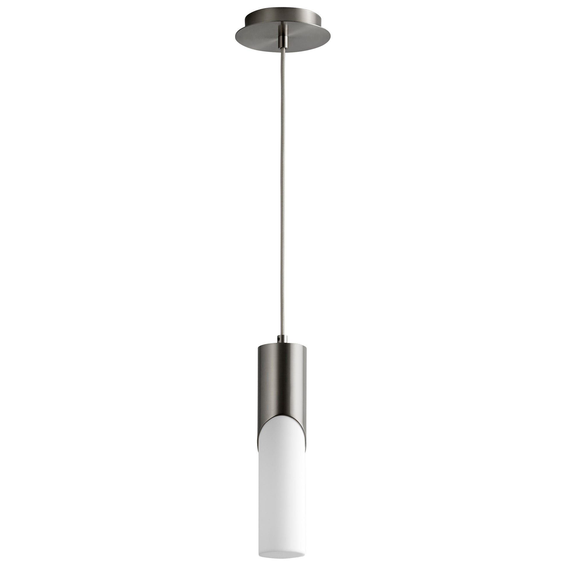 Oxygen Lighting Ellipse Pendant in Satin Nickel 3-668-224