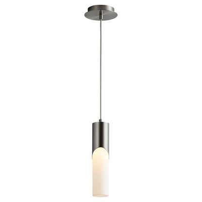 Oxygen Lighting Ellipse Pendant in Satin Nickel 3-668-224