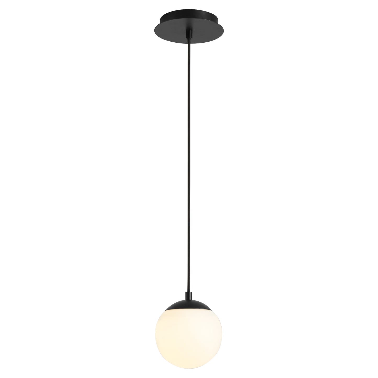 Oxygen Lighting Luna Pendant in Black 3-670-15