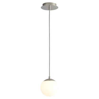 Oxygen Lighting Luna Pendant in Polished Nickel 3-670-20