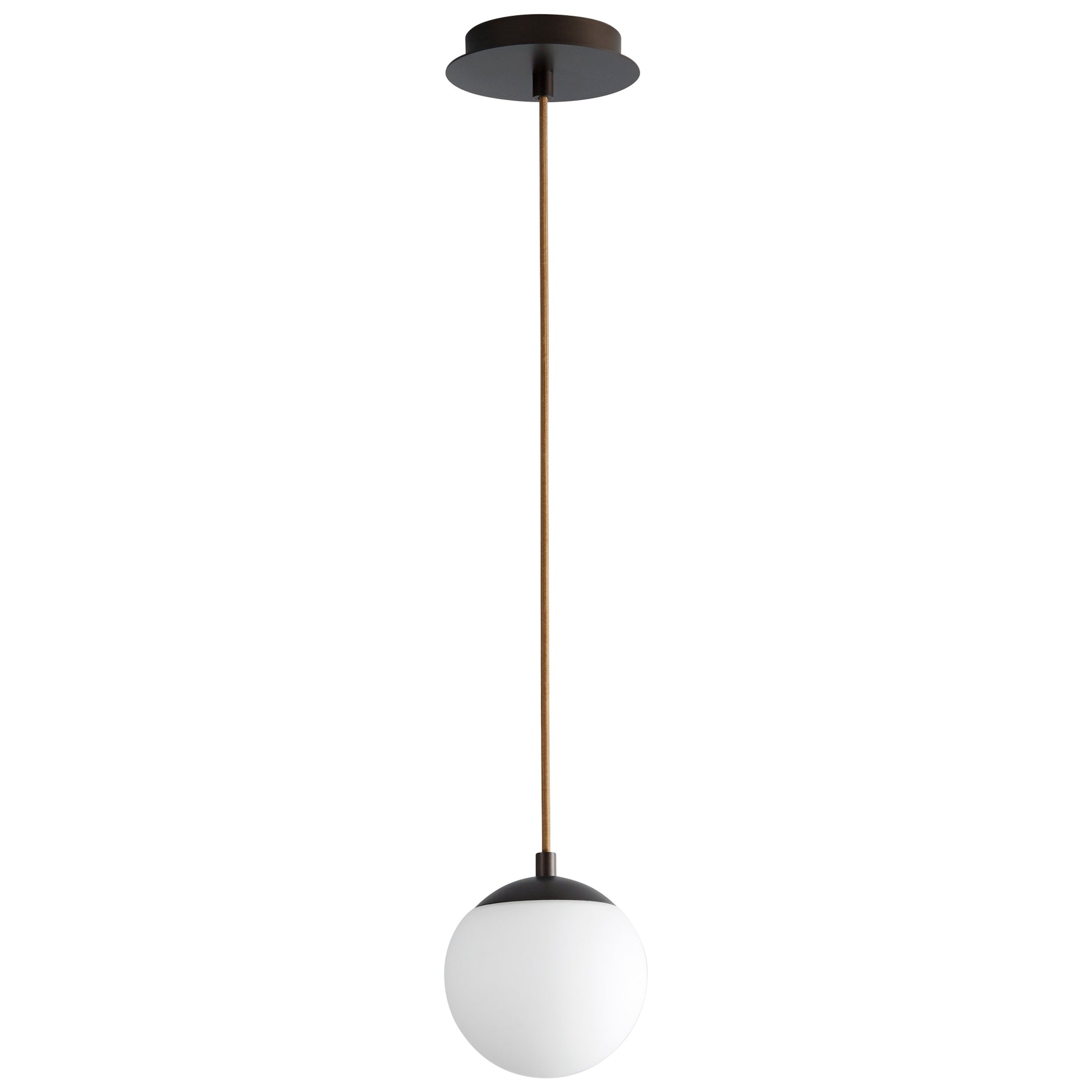 Oxygen Lighting Luna Pendant in Oiled Bronze 3-670-22