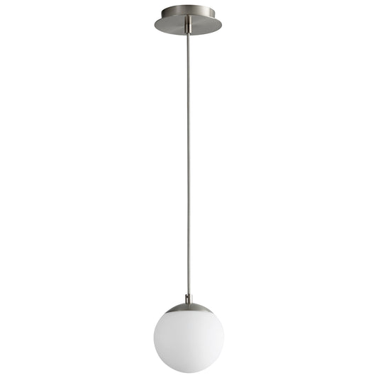 Oxygen Lighting Luna Pendant in Satin Nickel 3-670-24