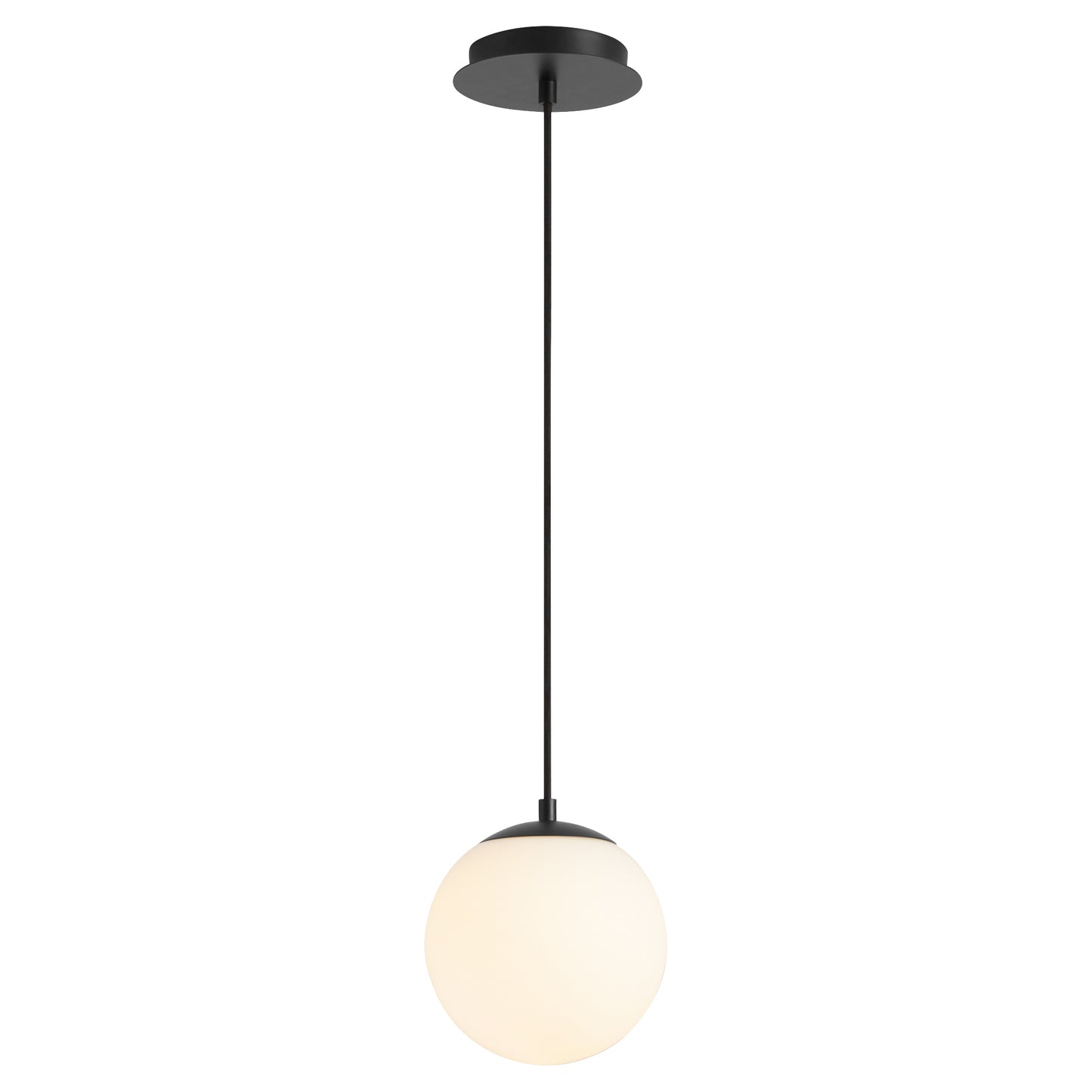 Oxygen Lighting Luna Pendant in Black 3-671-15