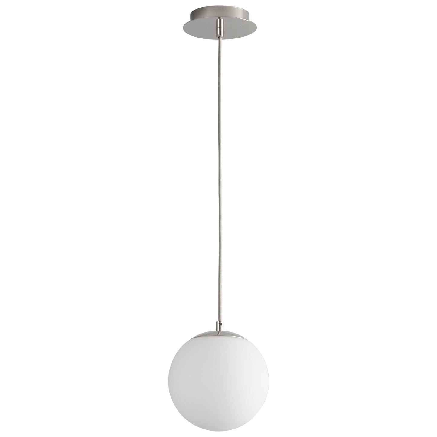 Oxygen Lighting Luna Pendant in Polished Nickel 3-671-20