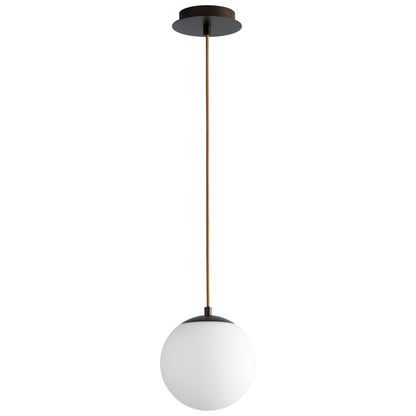 Oxygen Lighting Luna Pendant in Oiled Bronze 3-671-22