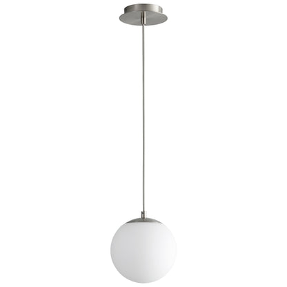 Oxygen Lighting Luna Pendant in Satin Nickel 3-671-24