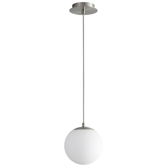 Oxygen Lighting Luna Pendant in Satin Nickel 3-671-24