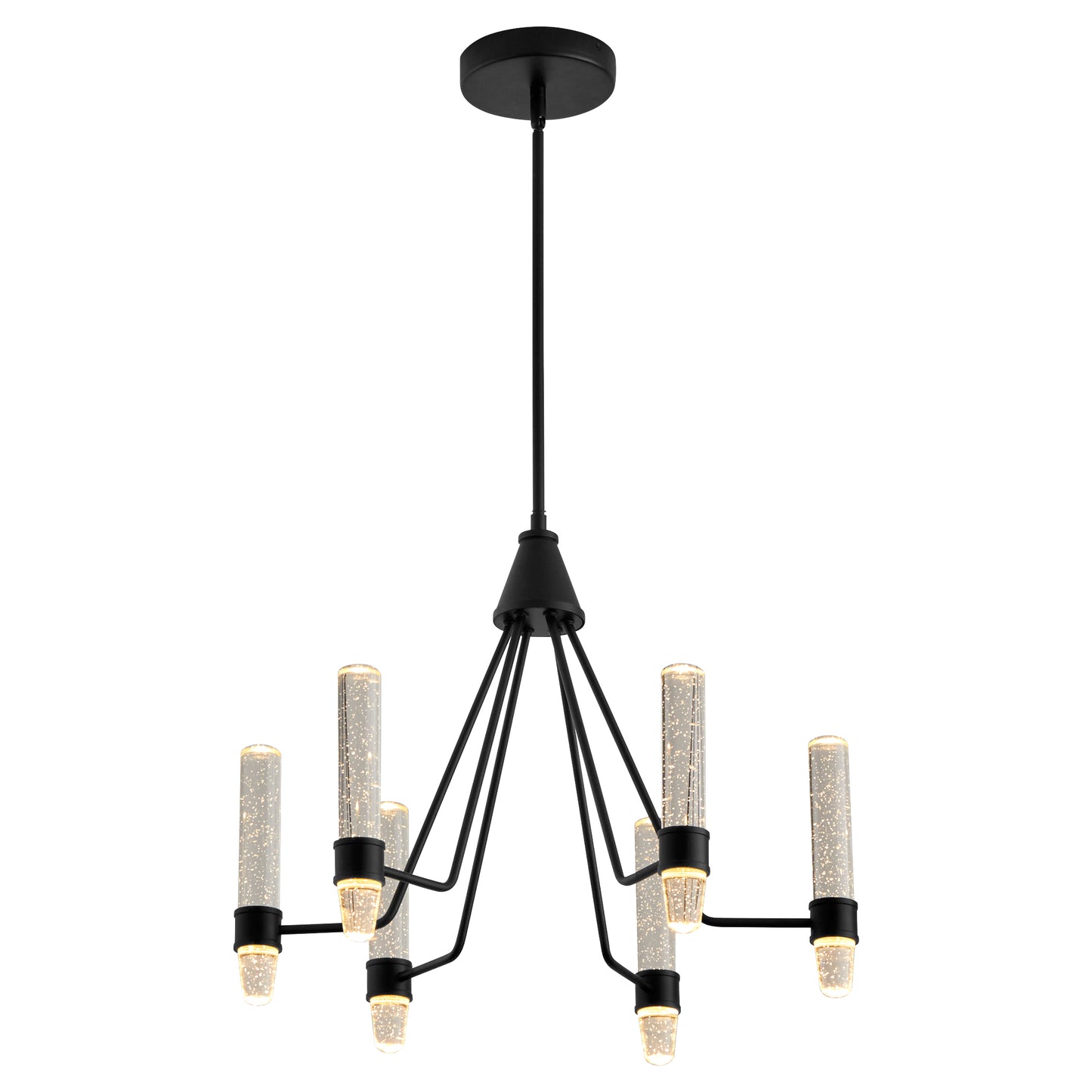 Oxygen Lighting Ethos Chandelier in Black 3-6713-15