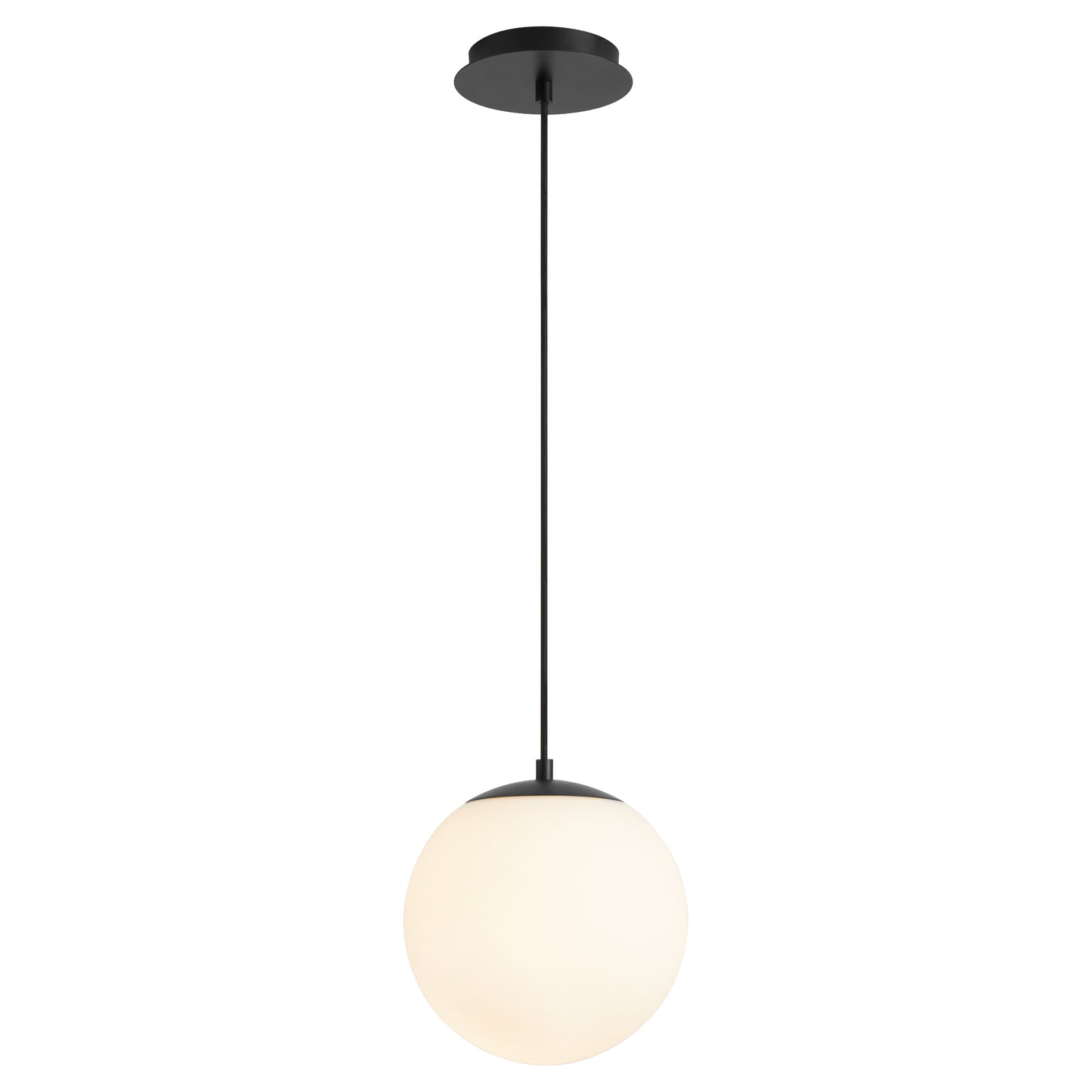 Oxygen Lighting Luna Pendant in Black 3-672-15