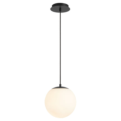 Oxygen Lighting Luna Pendant in Black 3-672-15