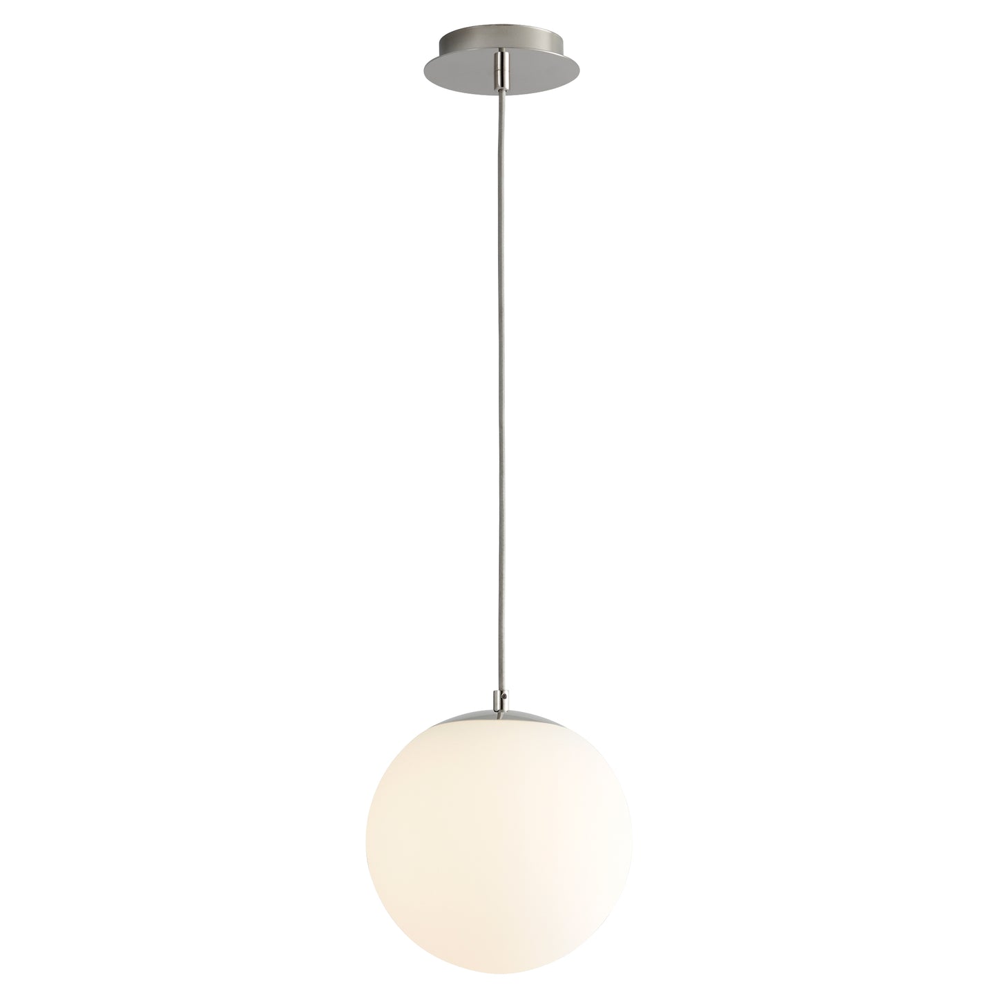 Oxygen Lighting Luna Pendant in Polished Nickel 3-672-20