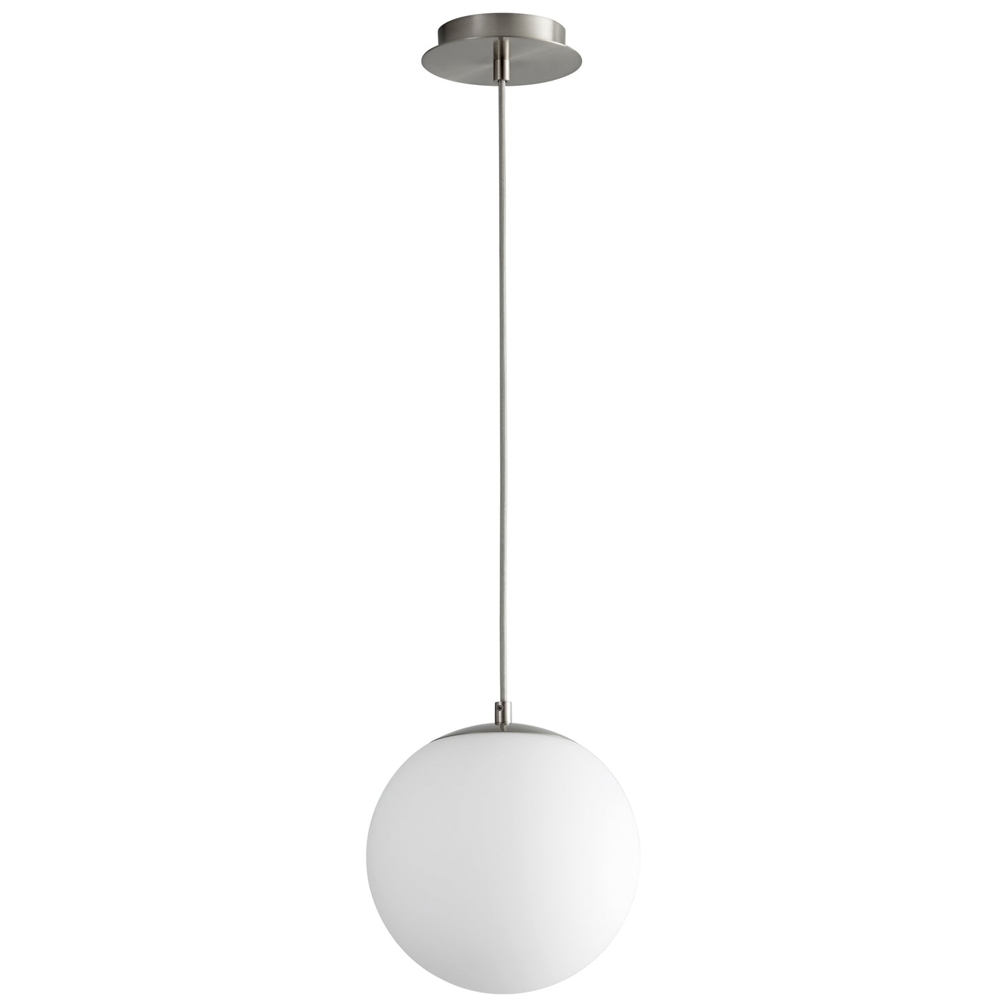 Oxygen Lighting Luna Pendant in Satin Nickel 3-672-24